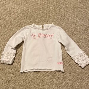 Ruffle Butts shirt, 18/24 months